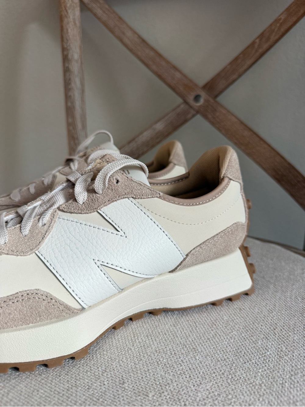 New Balance 327 Sneakers oatmeal - Picture 3 of 8